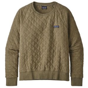 Patagonia Women’s Organic Cotton Quilt Crew Sweater Sz. XS